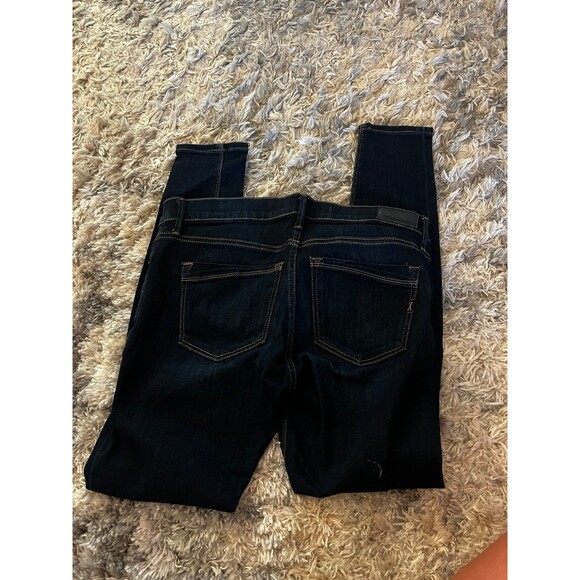 Express Dark Wash Denim Jean Legging 8R - Picture 3 of 4